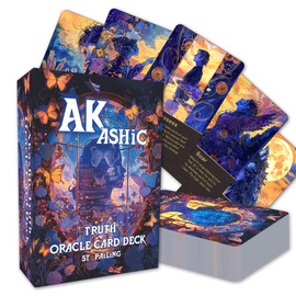 Akashic Oracle Cards: 75 Cards for Beginners, Energy Healing, Clear Karmic Influences