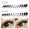 COZBIRD Eyelash Extensions, 4D W, Ready Fan Volume Eyelash Extensions,