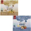 꽃샘 생강차 플러스 15T + 쌍화차플러스 15T Flowering Ginger Tea Plus 15T + Figwort Tea Plus 15T