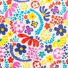 Harry Bear Girls Towel Poncho Floral Multicolour One Size