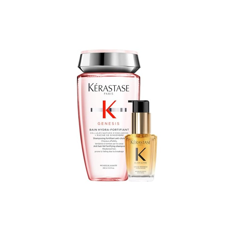 KÉRASTASE SET Shampoo Genesis Bain Riche 250 ml + aceite
