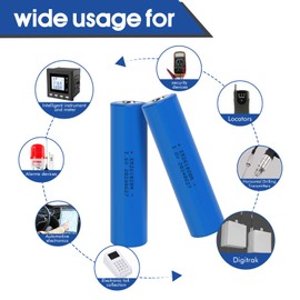 HaiNXC ER261020 CC 3.6V 16.0AH Double C Lithium Thionyl Batteries 16 Pack for Locators Digitrak sonde Memory Storage