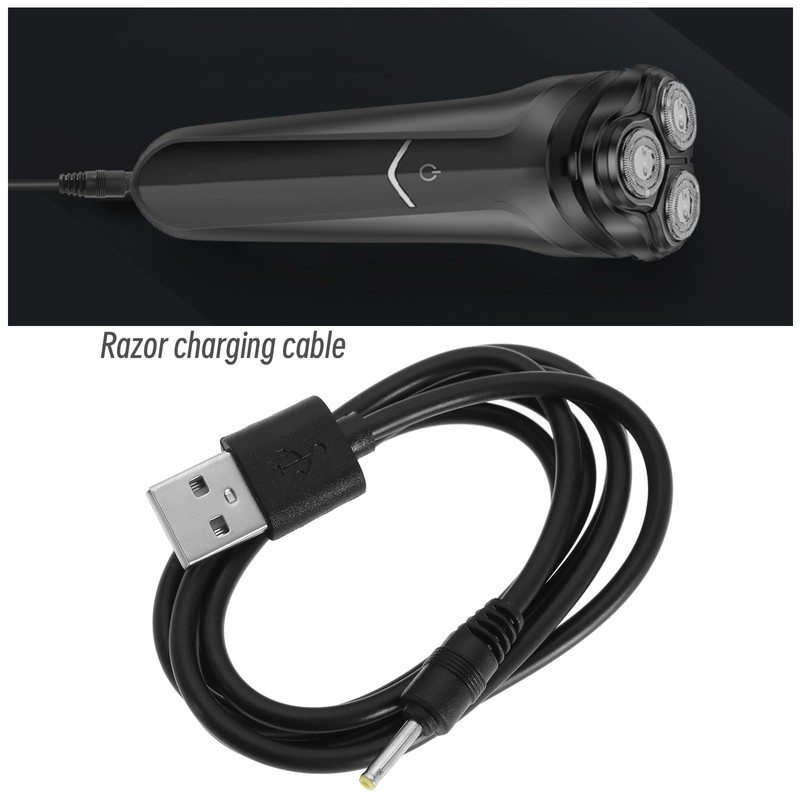 2 Stück Ladekabel für Elektrorasierer USB kompatibel mit Braun MGK3335/