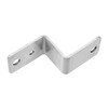 Mewutal 4pcs Z Brackets 2" × 1.5" Door Barricade Brackets