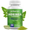 Zhibenon Moringa Oleifera 21,000mg Equivalent | 200 Capsules (100 Servings)