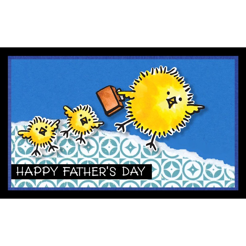 Stampendous Everyday Chicks Clear Stamp/Die Set