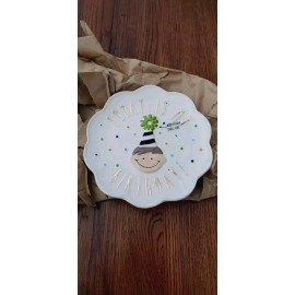 Mudpie Today is my Birthday Boy Ceramic Plate by Mudpie