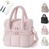 Lonchera Térmica para Mujer 11.8L, Bolsa del Almuerzo Doble Capa
