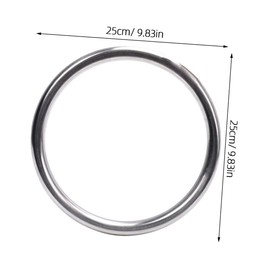 Kisangel Stainless Steel Ring Wing Ring for Hand Strengthener Grip Strength Trainer for Gym