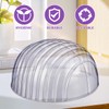 DOITOOL 10Pcs Baseball Cap Inner Support Stands Clear Plastic Hat