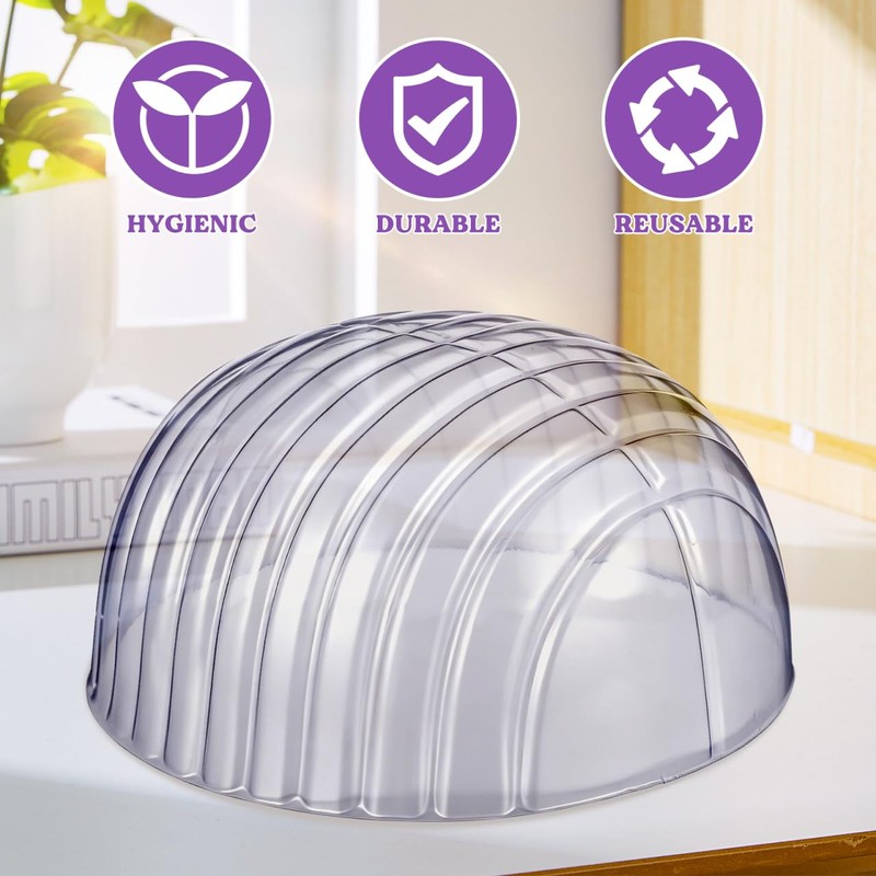 DOITOOL 10Pcs Baseball Cap Inner Support Stands Clear Plastic Hat