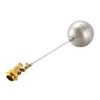 sourcing map Water Sensor Float 304 Stainless Steel Ball Lock