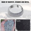 xbrtaia Exhaust Manifold Gasket,ID 65mm exhaust Donut Gasket for Replacement,Graphite