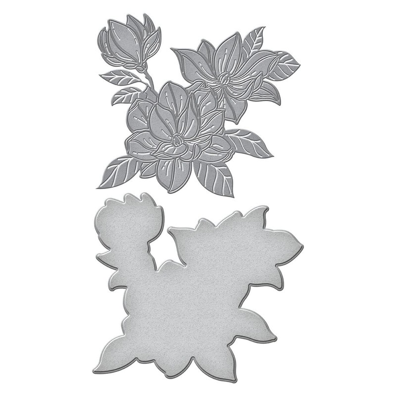 Spellbinders Magnolia Blooms, METAL