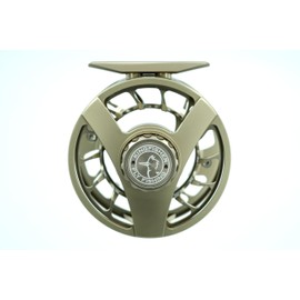 Kingfisher Fly Fishing Big Blackfoot Reel | Durable Lightweight High-Performance Large Arbor Reel for Fly Fishing (Gun Smoke, 5/6)