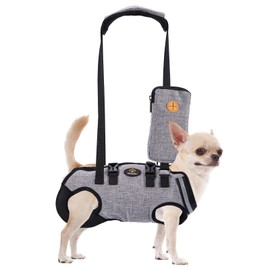 Ownpets Carrying Aid Harness, Lifting Harness for Small Dogs, Sling for Dogs, Full Body Harness, Dog Carry Bag with Shoulder Strap, Soft, Waterproof, Adjustable, S