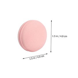 TOVINANNA Girl Makeup Tool 8pcs Compact Powder Puff Round Face Powder Puff for Smooth Application Random Color