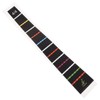 TOYANDONA Cello Fingerboard Tape 1 Sheet Finger Position Indicators Stickers Cello Fret Finger Marker 4/4 Cello Fiddle Fingerboard Fret Guide Label Finger Chart for Cello Black Fingerboards