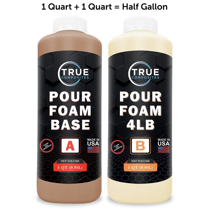 TRUE COMPOSITES Liquid Urethane Pour Foam Base-2 Part Closed Cell