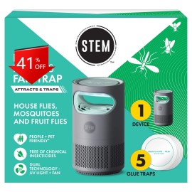 Unbranded  Flying Insect Fan Trap for Indoor Bug Control, Plug-In Fan with UV Light