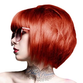 Crazy Colour Vermillion Red Number 40 Semi-Permanent Cream Liquid Hair Colour Dye 100 ml Packed by Crazy Color