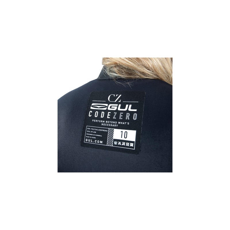 Gul Womens Code Zero 1mm Thermo Top - Black -