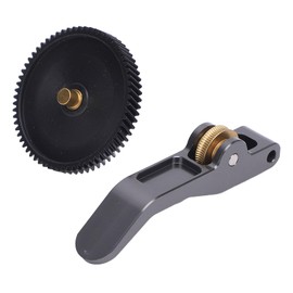 Hardened Steel Extruder Gear, Drive Gear with DLC Coating Handle Kit Suitable for Bambu Lab A1 A1 Mini Compatible with Carbon Fiber Nylon Glass Fiber Nylon