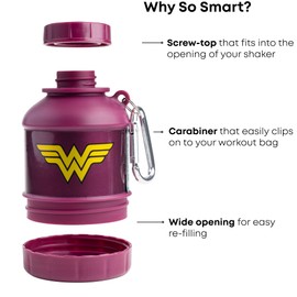 SmartShake Whey2Go Funnel - DC Comics, WonderWoman - 110ml