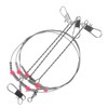 GRIRIW 1 Set Durable Fishing Wire Trace Leader Kit Fishing