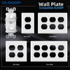 ELEGRP Double Toggle Light Switch - 15A, 120V, In-Wall On/Off,