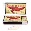 2 Packs of 250 Red Bird Strike Anywhere Kitchen Matches