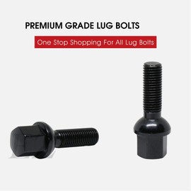 20 Ball Seat Lug Bolts 12x1.5 Thread 33mm Shank