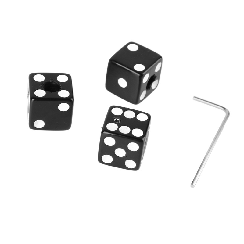 3PCS Guitar Volume Control Knobs Dice Shape Speed Control Knobs