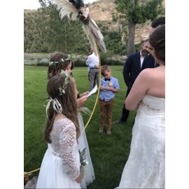Merroyal Green Flower Crown Eucalyptus Crown Leaf Floral Crown Boho Wedding (Green)