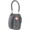 PEARL Suitcase Combination Lock: TSA Suitcase Combination Lock with Flexible
