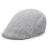 Mens Flat Caps, Beret Irish Forward Cap, Casual Trend Linen