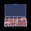 Metal Washer 280 Pieces 12 Sizes Copper Flat Washers with