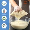 6Pcs Nut Milk Bag, Mesh Nylon Filter Strainer, Cold Brew