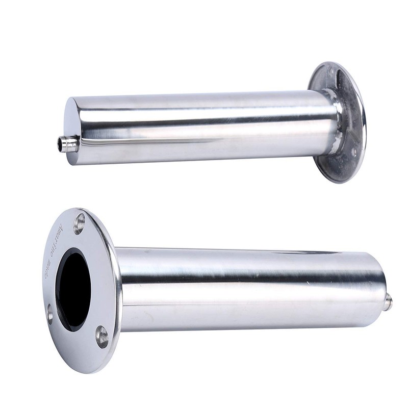 Amarine Made 4-Pack Heavy 316 Duty Stainless Steel Rod Holders