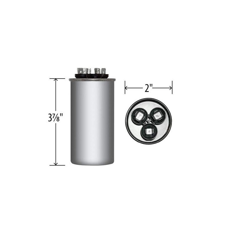 Amana CAP030300440RS Replacement - 30 + 3 uf/Mfd 370/440 VAC