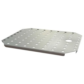 Cadco CDT-2 1/2-Size False Bottom for Steam Pans for Buffets Hotels, Universal Fit, Stainless Steel, NSF
