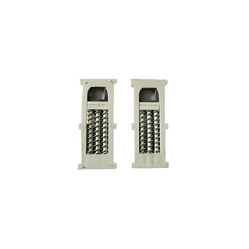 tooloflife Spring Cassette Door Handle Spring Accessories (White, Brass, 63mm(L)*26mm(W)*5.1mm(D))