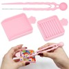 3Pcs Fuse Bead Tool Kit - Single Needle Tweezers, Aligner