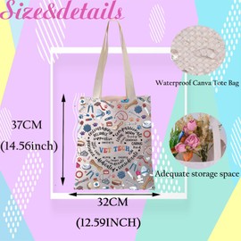 JYTAPP Vet Tech Gift Thank You Canvas Tote Bag Veterinarian Appreciation Animal Rescue Gift Future Veterinarian Nurse