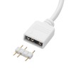 YAODHAOD 12 V 4-polig RGB 5 V 3-polig ARGB Splitter-Kabel