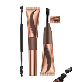 Erinde Tinte en Gel para Cejas Efecto Cejas Tatuadas, Duradero y Resistente al Agua, Fácil de Aplicar y Remover, No Mancha ni Se Transfiere, Acabado M