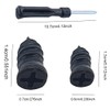 SYCZIOHU 100 Pcs Tire Repair Rubber Nail Vacuum Tire Repair