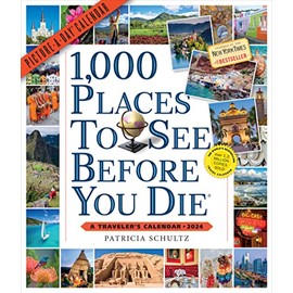 1,000 Places to See Before You Die Picture-A-Day Wall Calendar 2024: A Traveler's Calendar