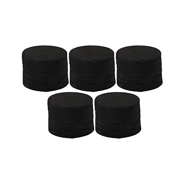 BQLZR 28x20mm Drum Trigger Sponge with Adhesive Percussion Instrument Parts