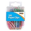 Tiger Paper Clips - Coloured - 100 Clips